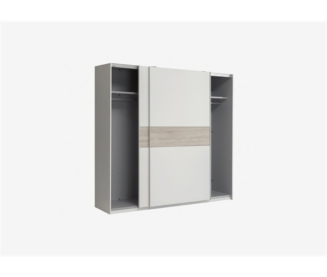 Conforama Armario NEVADA puertas correderas 200x209cm blanco Oferta exclusiva