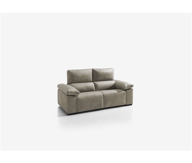 Conforama Sofá 3 plazas relax eléctrico BALTIA beige Tienda de fábrica