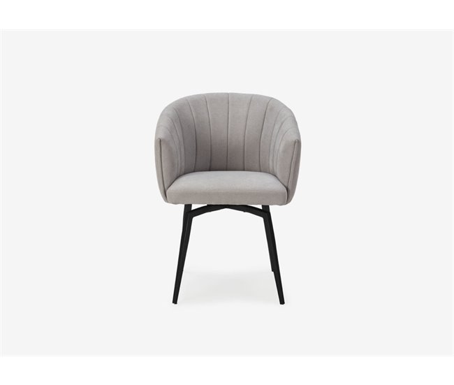 Conforama Sillón rotativo MULAN color gris Descuentos del mes
