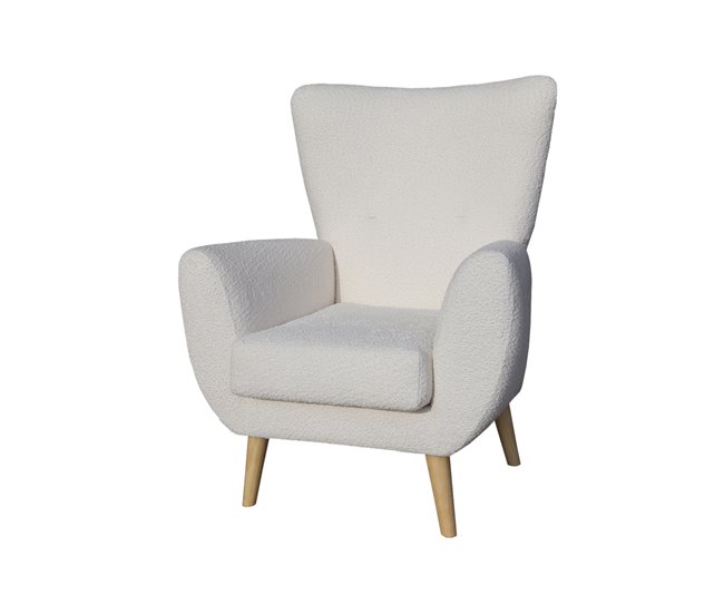 Conforama Sillón decorativo color blanco BOB Ofertas especiales
