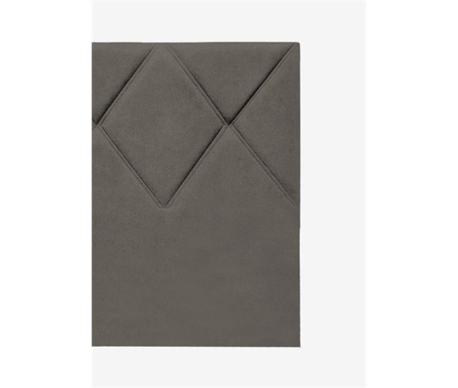 Conforama Cabecero PORTO piel sintética verde oscuro 160x120cm Descuento