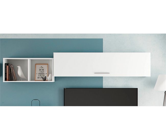 Conforama Compacto TV ASPEN blanco 260cm Superdescuento