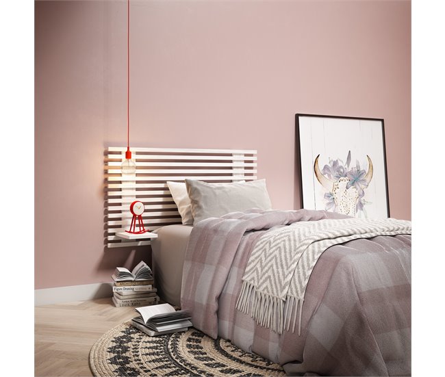 Conforama Cabecero 115 x 65 cm blanco madera lacado IBIZA Grandes descuentos
