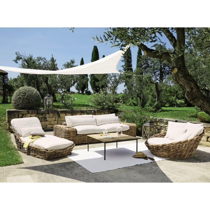 Maisons du Monde St Tropez - Sofá de 1/2 plazas de ratán En oferta