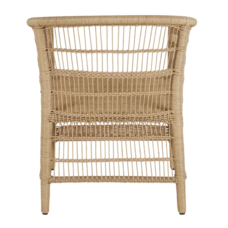 Maisons du Monde Malawi - Sillón de jardín de resina reciclada imitación ratán Envío gratis