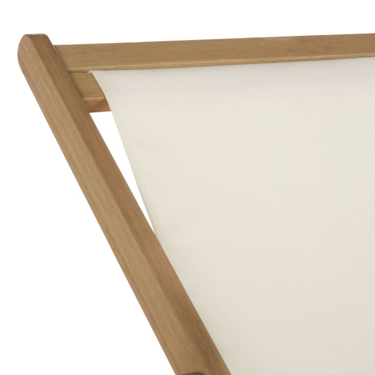 Maisons du Monde Panama - Tumbona/hamaca plegable crudo de eucalipto maciza Grandes descuentos