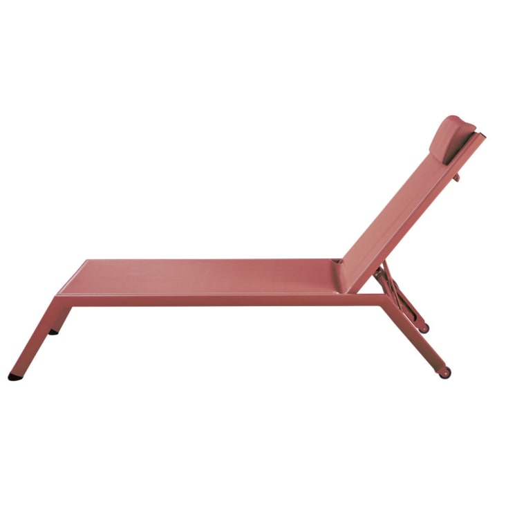 Maisons du Monde Yuzu - Hamaca de aluminio y tela plastificada terracota Precios de Black Friday