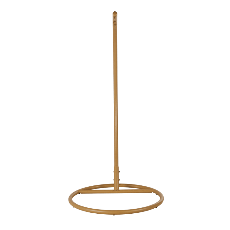 Maisons du Monde Cebu - Pie para sillón colgante de metal beige Rebajas