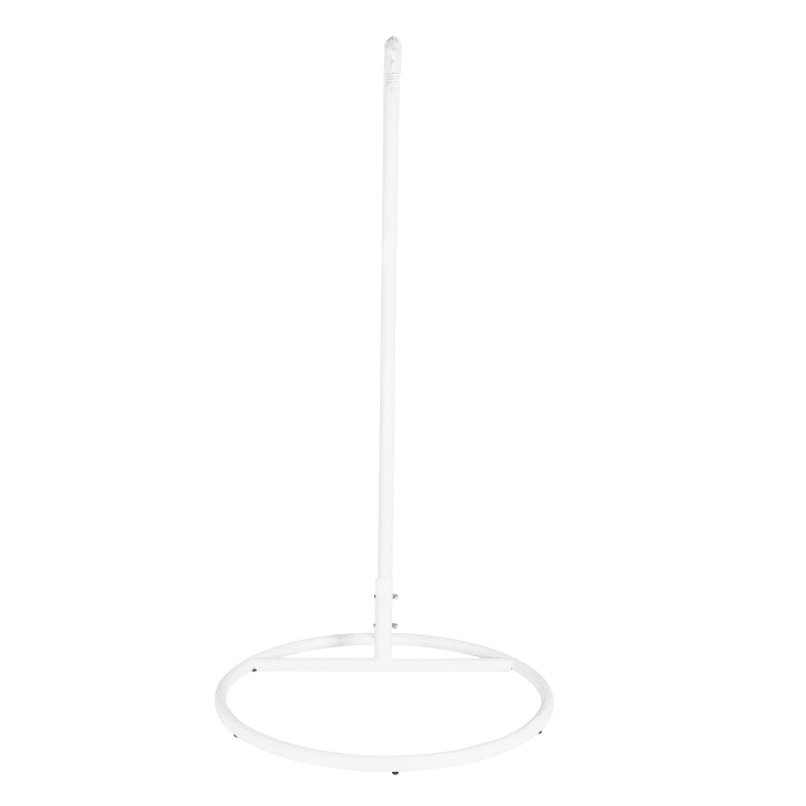 Maisons du Monde Cebu - Pie para sillón colgante de metal blanco Descuento