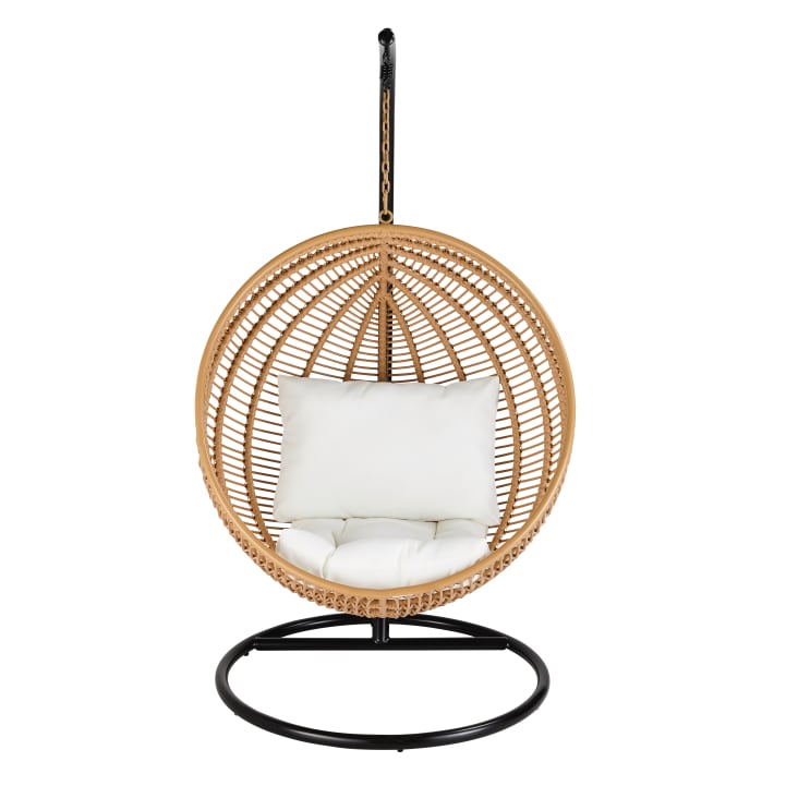 Maisons du Monde Cebu - Pie para sillón colgante de metal negro Tienda
