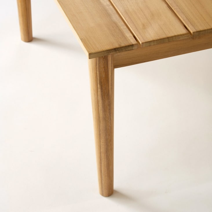 Maisons du Monde Galapagos - Mesa baja de jardín de acacia maciza Oferta especial