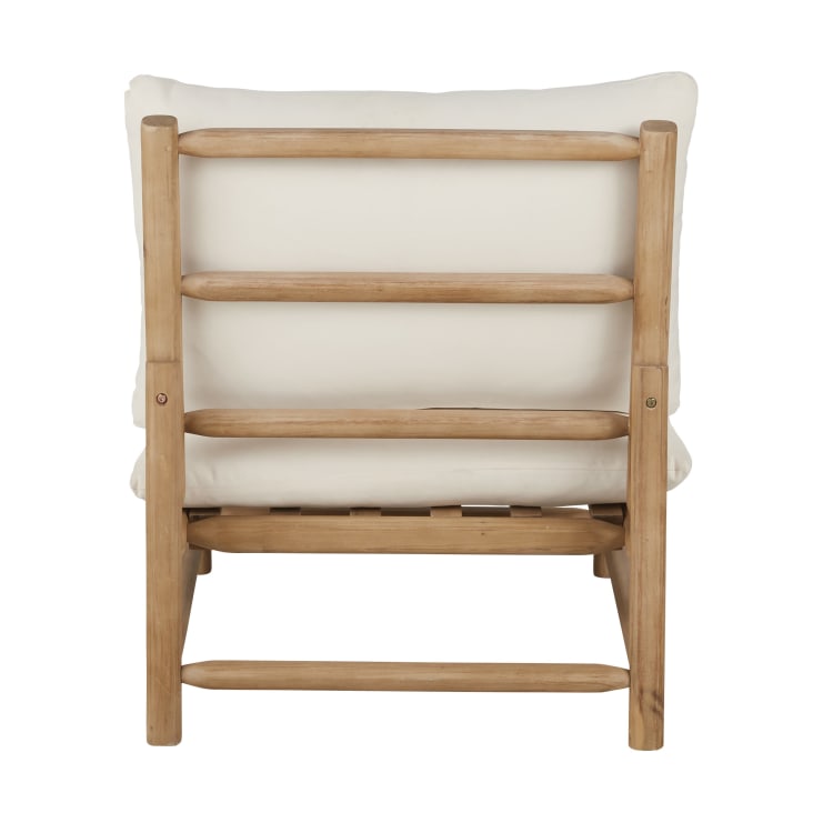 Maisons du Monde Negara - Módulo para sofá de exterior de acacia y poliéster reciclado color crudo Ofertas especiales