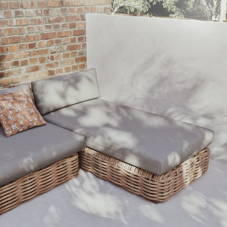 Maisons du Monde St Tropez - Chaise-longue de ratán Rebajas