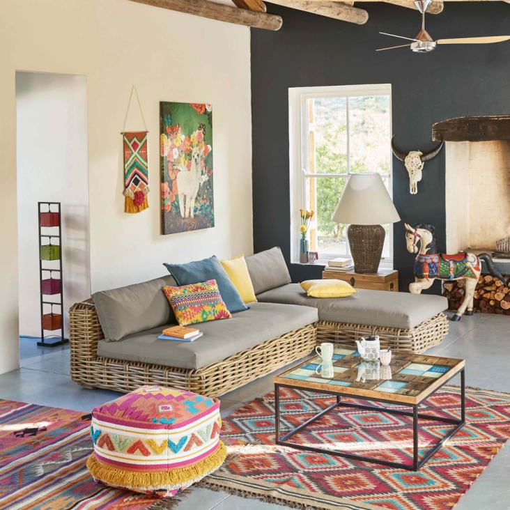 Maisons du Monde St Tropez - Chaise-longue de ratán Rebajas