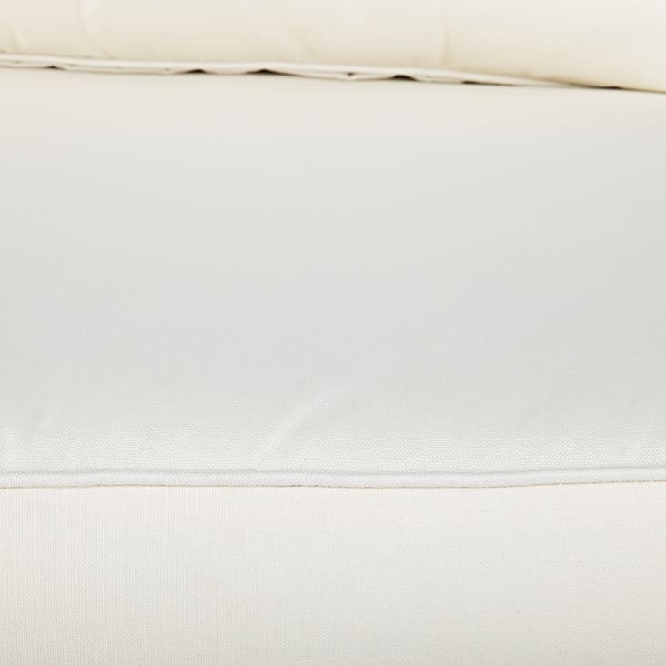 Maisons du Monde Sardaigne - Módulo de jardín de resina trenzada reciclada en beige y cojines crudo Los más vendidos