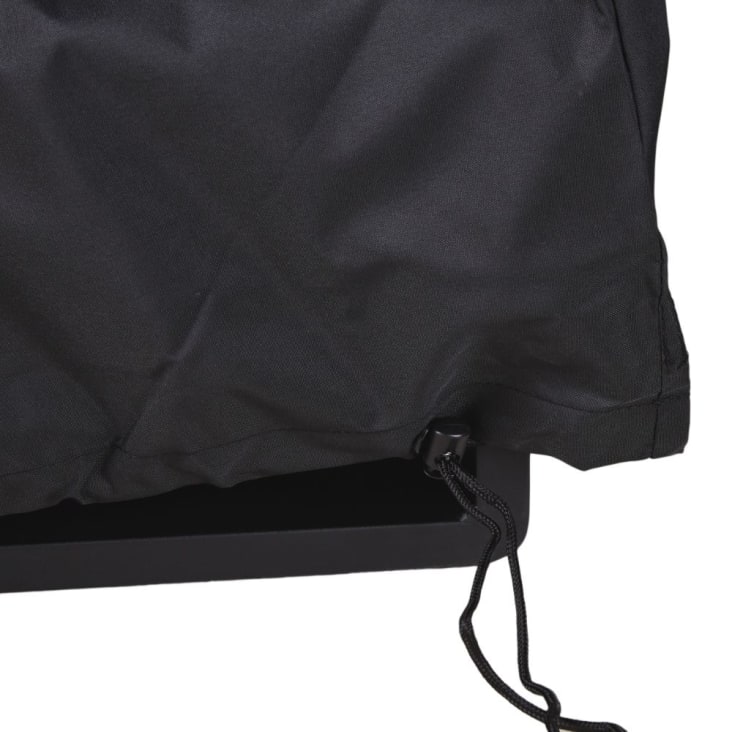 Maisons du Monde Puravida - Funda protectora para salón de jardín esquinero en negro 270 x 105 x 70 Mejor oferta
