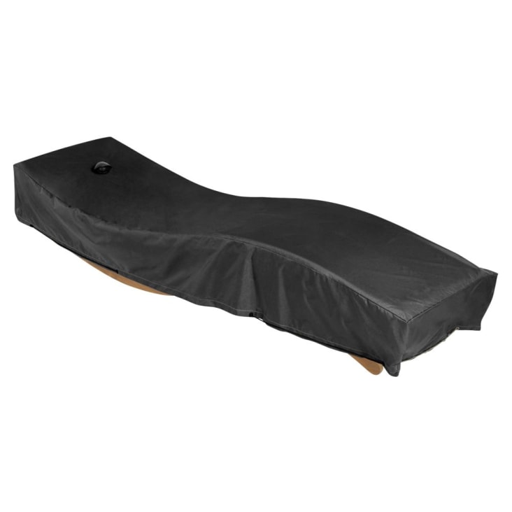 Maisons du Monde Puravida - Funda protectora para tumbona en negro Rebajas online