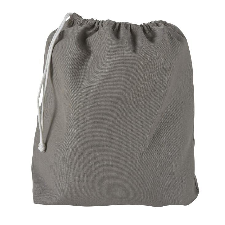 Maisons du Monde Relax - Funda de cojín de tela reciclada de color topo para sofá RELAX ÚLTIMAS EDICIONES