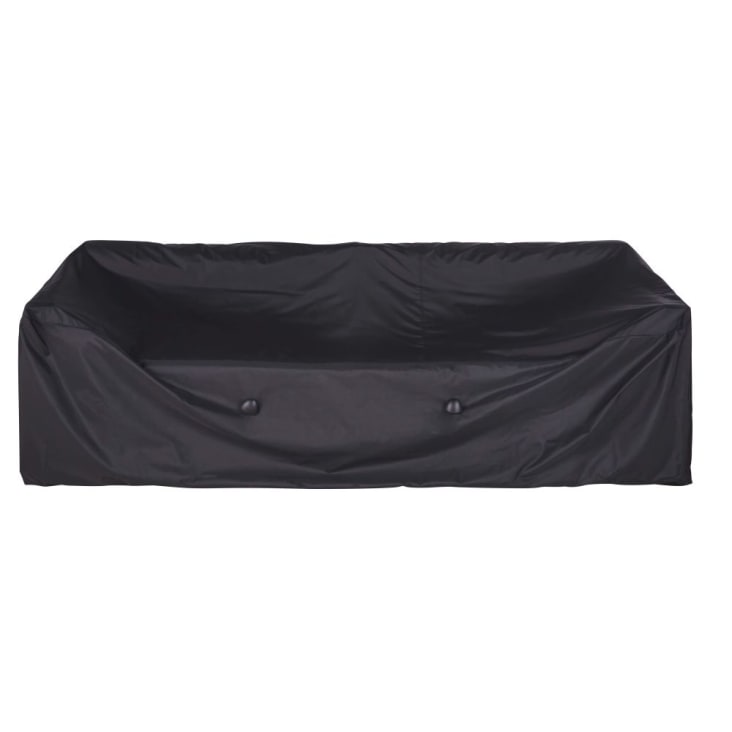 Maisons du Monde Puravida - Funda protectora para sofá de jardín de 3 plazas en negro Solo hoy