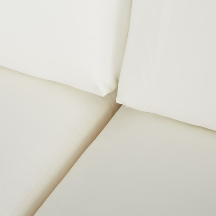 Maisons du Monde Bedia Business - Funda para sofá profesional de tejido reciclado color crudo Superdescuento