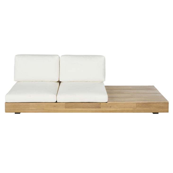 Maisons du Monde Bedia Business - Funda para sofá profesional de tejido reciclado color crudo Superdescuento