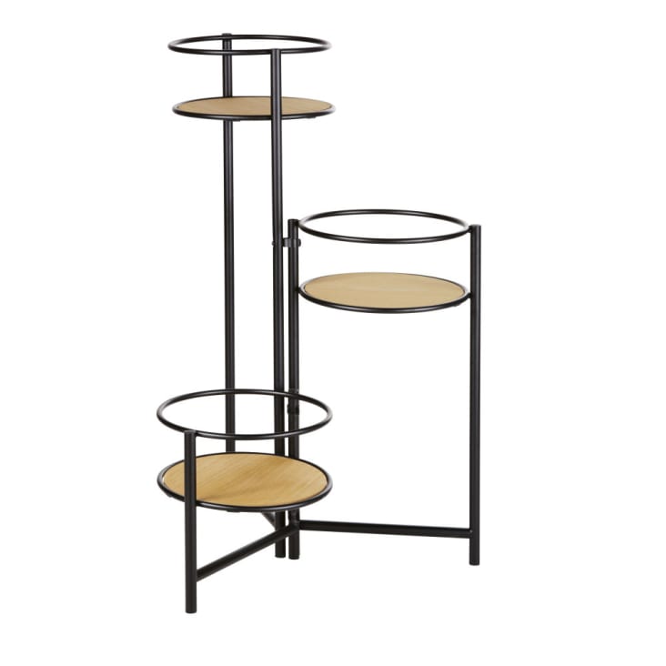 Maisons du Monde ERLING - Soporte de plantas negro y beige Envío internacional gratuito