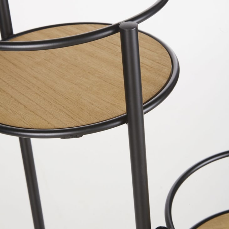 Maisons du Monde ERLING - Soporte de plantas negro y beige Envío internacional gratuito