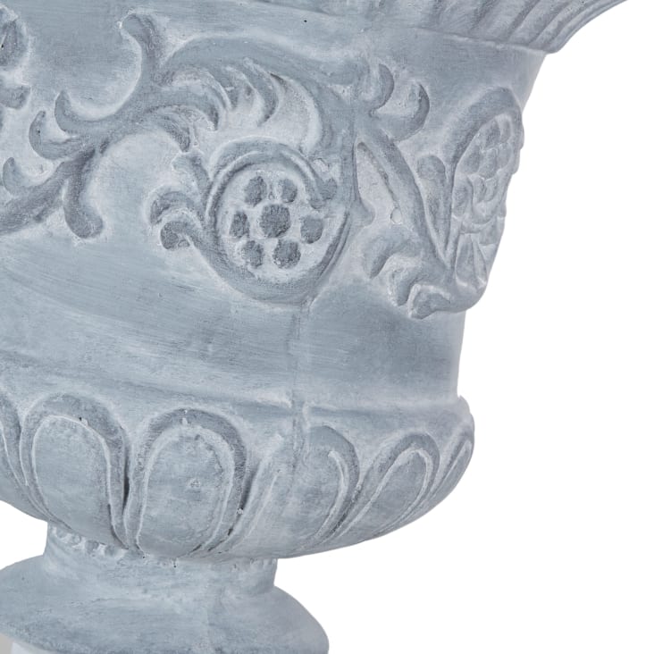 Maisons du Monde Honore - Copa con base gris blanqueada Alt.109 Tienda de fábrica