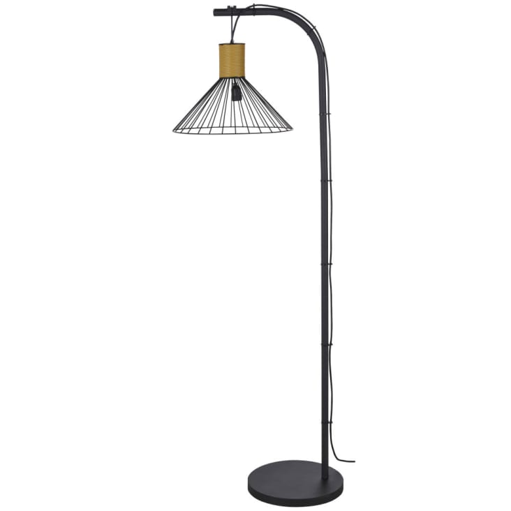 Maisons du Monde København - Pantalla de metal negro d. 41 Oferta exclusiva