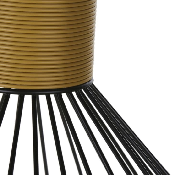 Maisons du Monde København - Pantalla de metal negro d. 41 Oferta exclusiva