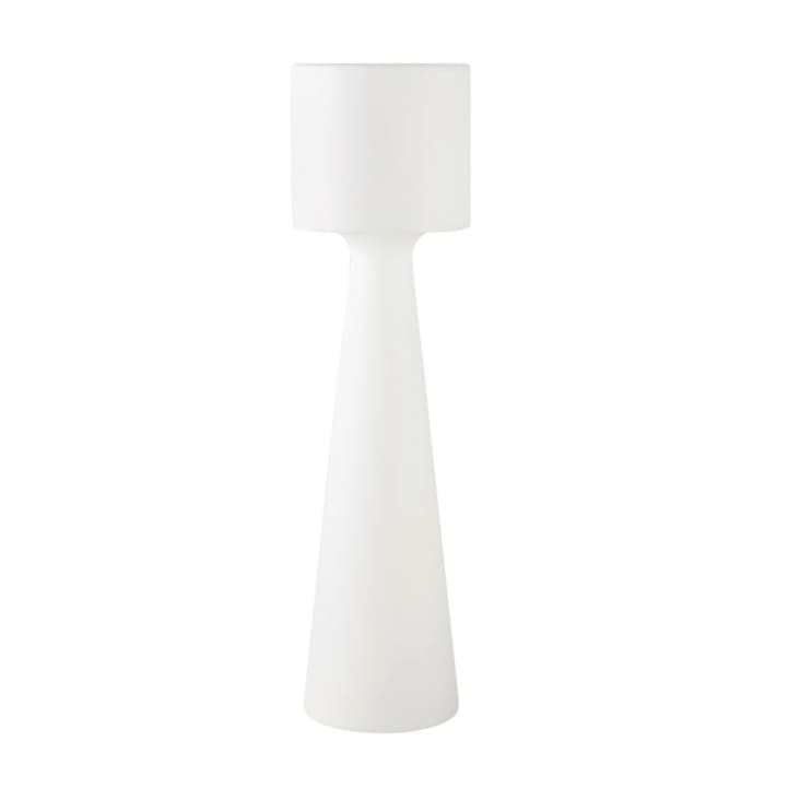 Maisons du Monde LODGE - Lámpara de pie de exterior blanca Alt.138