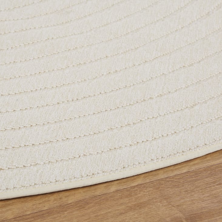 Maisons du Monde DEMETER - Alfombra de exterior redonda tejida color crudo D. 180 2025