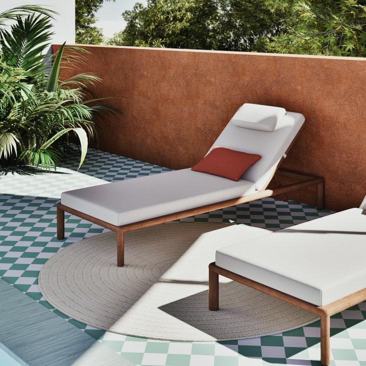 Maisons du Monde DEMETER - Alfombra de exterior redonda tejida color crudo D. 180 2025