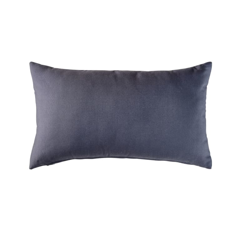 Maisons du Monde PUNTARENA - Cojín verde y negro con estampado de hojas 30x50 Rebajas de fábrica