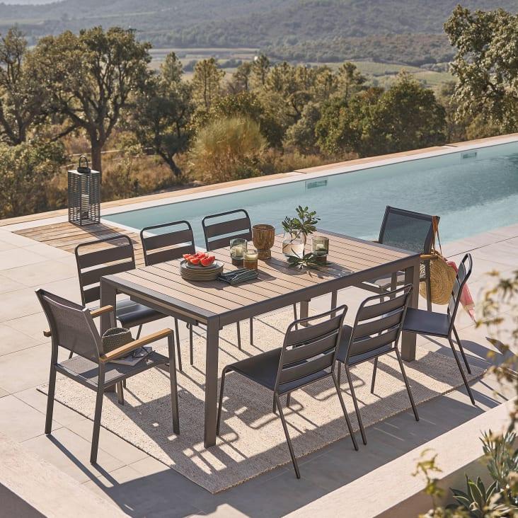 Maisons du Monde Elva - Farol de metal negro Al. 61cm ELVA Oferta especial de fábrica