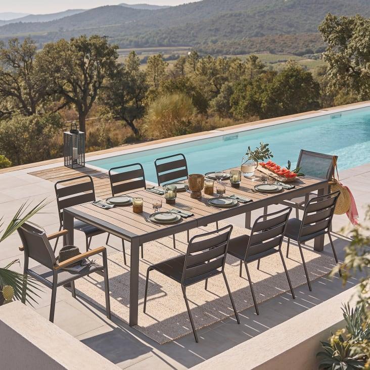 Maisons du Monde Elva - Farol de metal negro Al. 61cm ELVA Oferta especial de fábrica