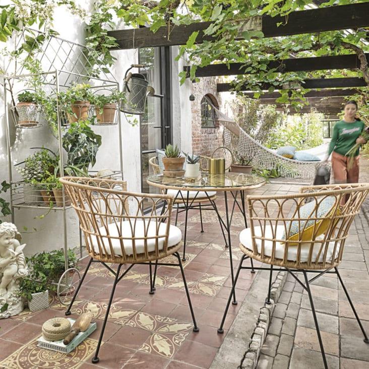 Maisons du Monde GABRIEL - Estatua de ángel color crudo efecto envejecido Alt.52 Tienda