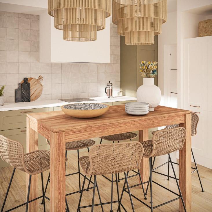 Maisons du Monde TERRITOIRE - Vaciabolsillos de mango macizo con motivos gráficos Tienda