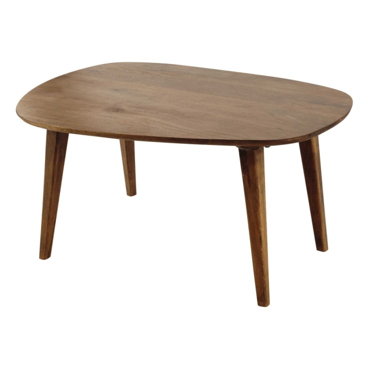 Maisons du Monde Janeiro - Mesa baja vintage de madera de mango L108 ÚLTIMAS EDICIONES