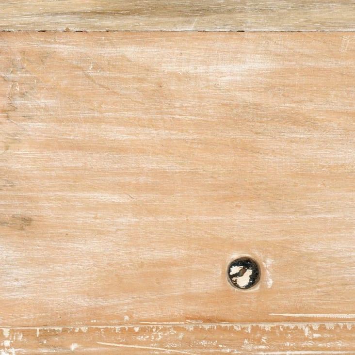 Maisons du Monde Gandhi - Mesa baja india de mango macizo Tienda de fábrica