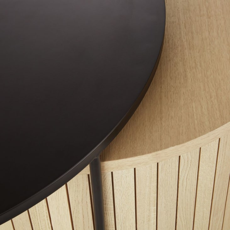 Maisons du Monde Boldin - Mesas redondas apilables En oferta