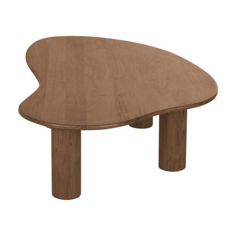 Maisons du Monde Sacramento - Mesa baja ovalada de madera de acacia maciza marrón L145 Rebajas de fin de temporada