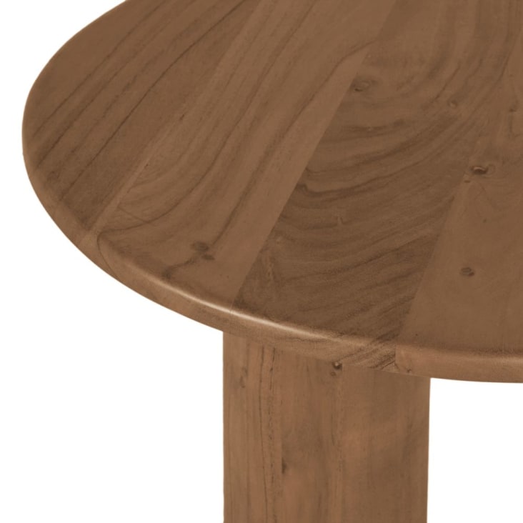 Maisons du Monde Sacramento - Mesa baja ovalada de madera de acacia maciza marrón L145 Rebajas de fin de temporada