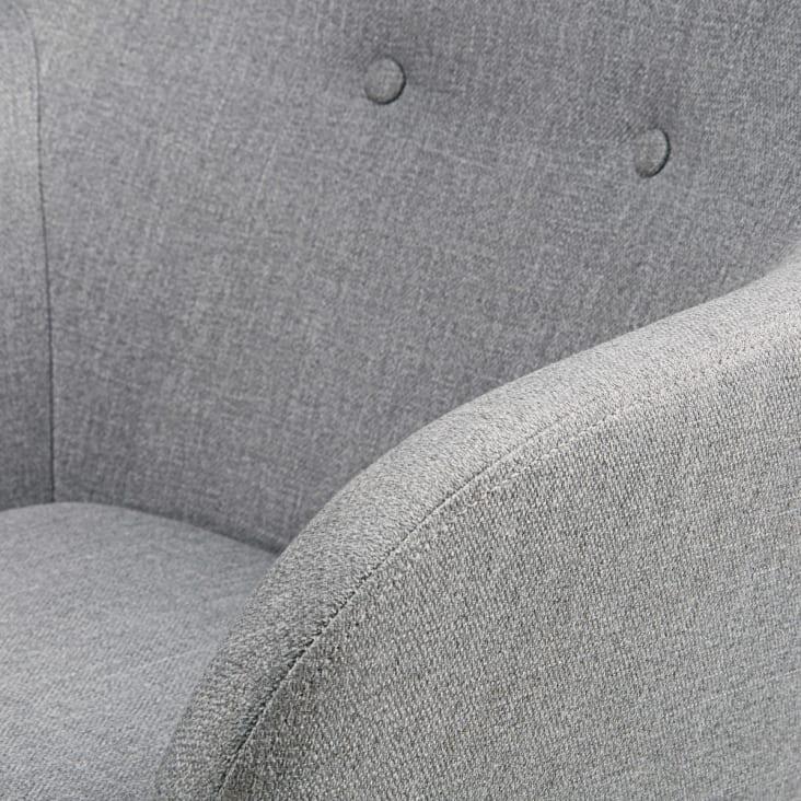 Maisons du Monde Arnold - Silla vintage color gris claro Tienda
