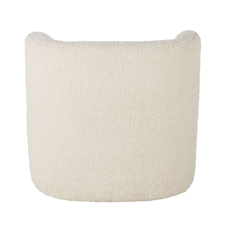 Maisons du Monde Bobun - Sillón de rizo en color crudo Rebajas online