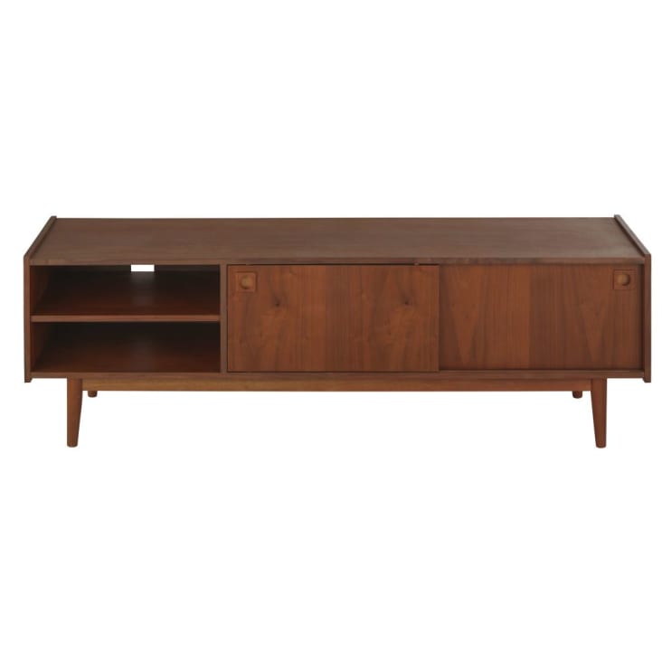 Maisons du Monde Griffith - Mueble de TV vintage con 2 puertas en marrón