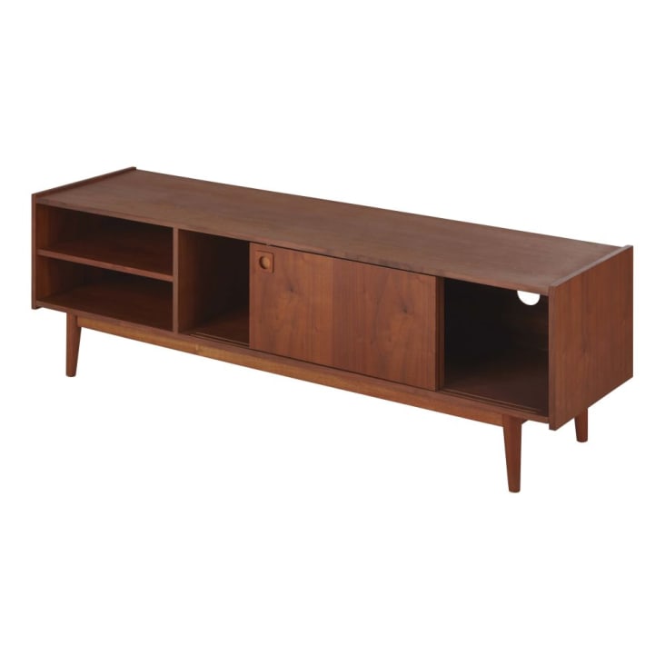 Maisons du Monde Griffith - Mueble de TV vintage con 2 puertas en marrón Última moda