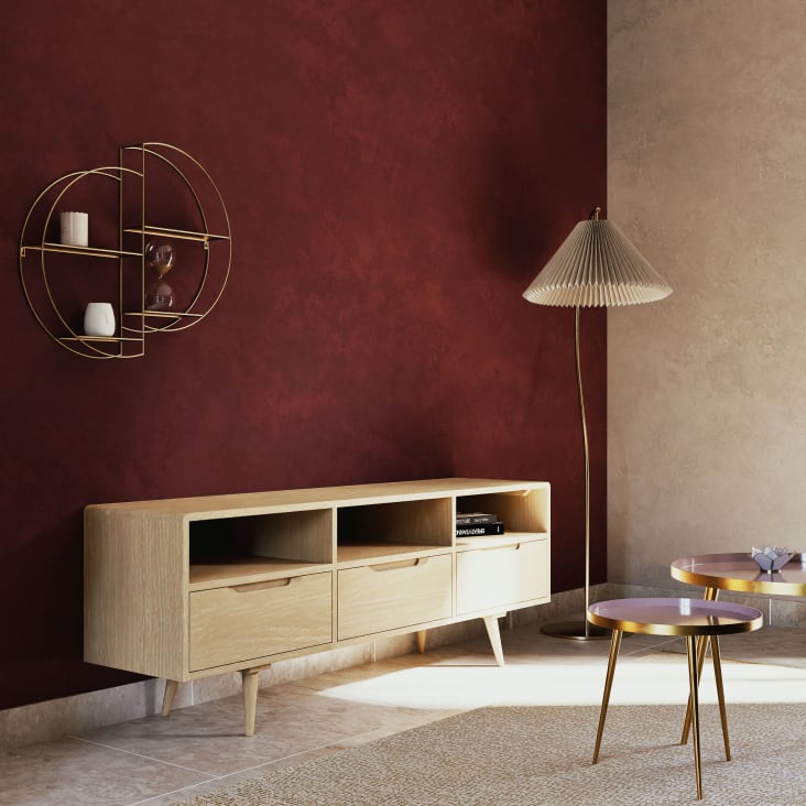 Maisons du Monde Trocadero - Mueble de TV vintage de mango Venta caliente