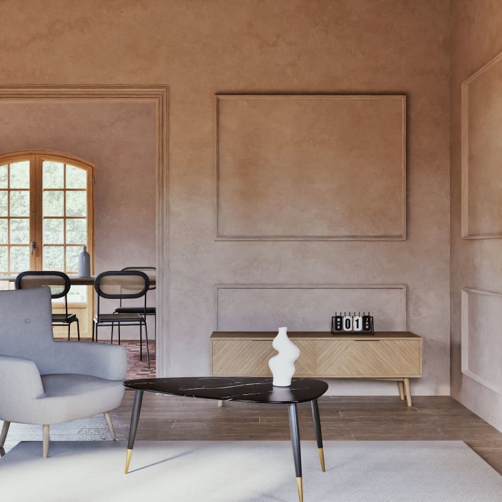 Maisons du Monde Axelle - Mueble de TV con cajón con trampilla Gran oferta