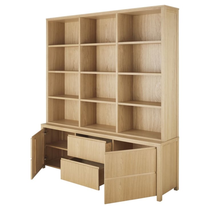 Maisons du Monde Danube - Librería con 2 cajones y 2 puertas Mejor oferta